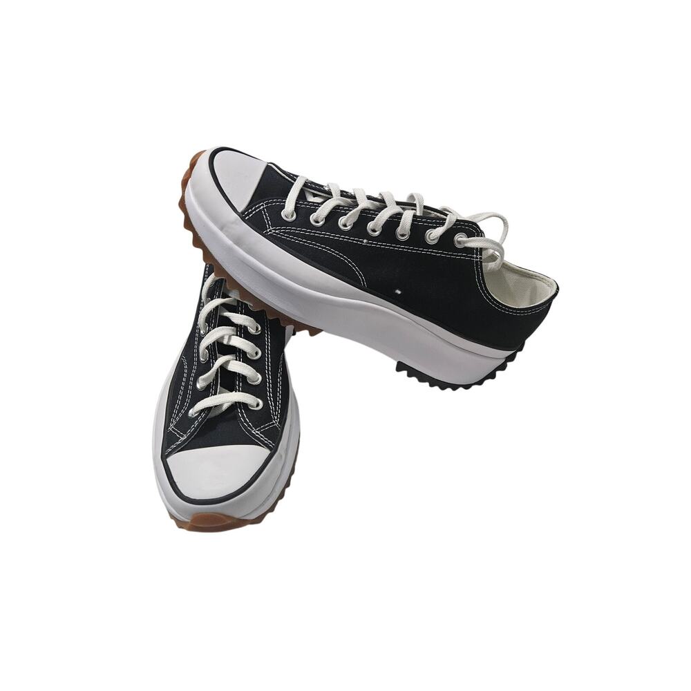 Converse Run Star Hike Low-Top Platform Sneaker - Black / White / Gum M11 W12.5